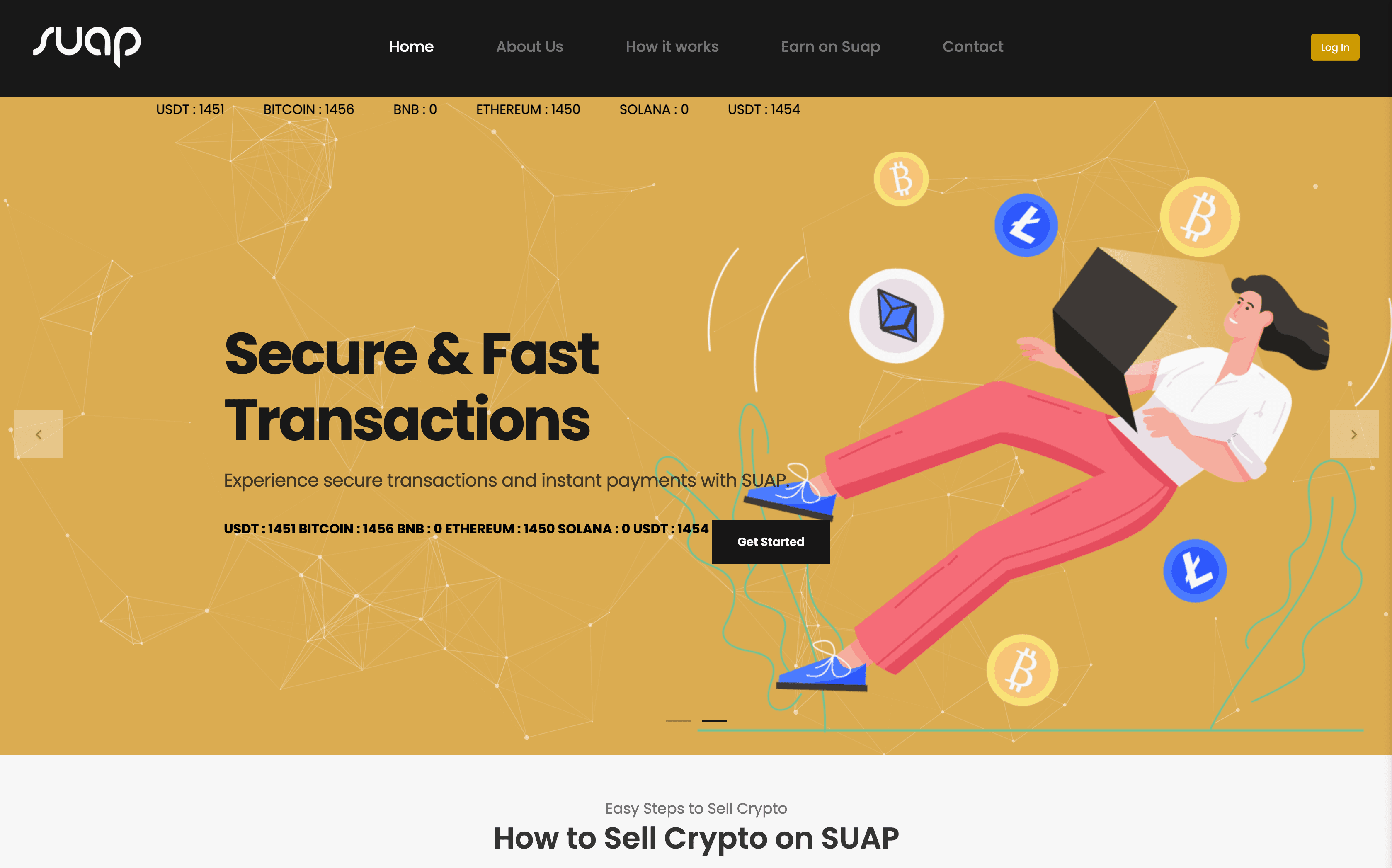 Suap.ng - Crypto Trading