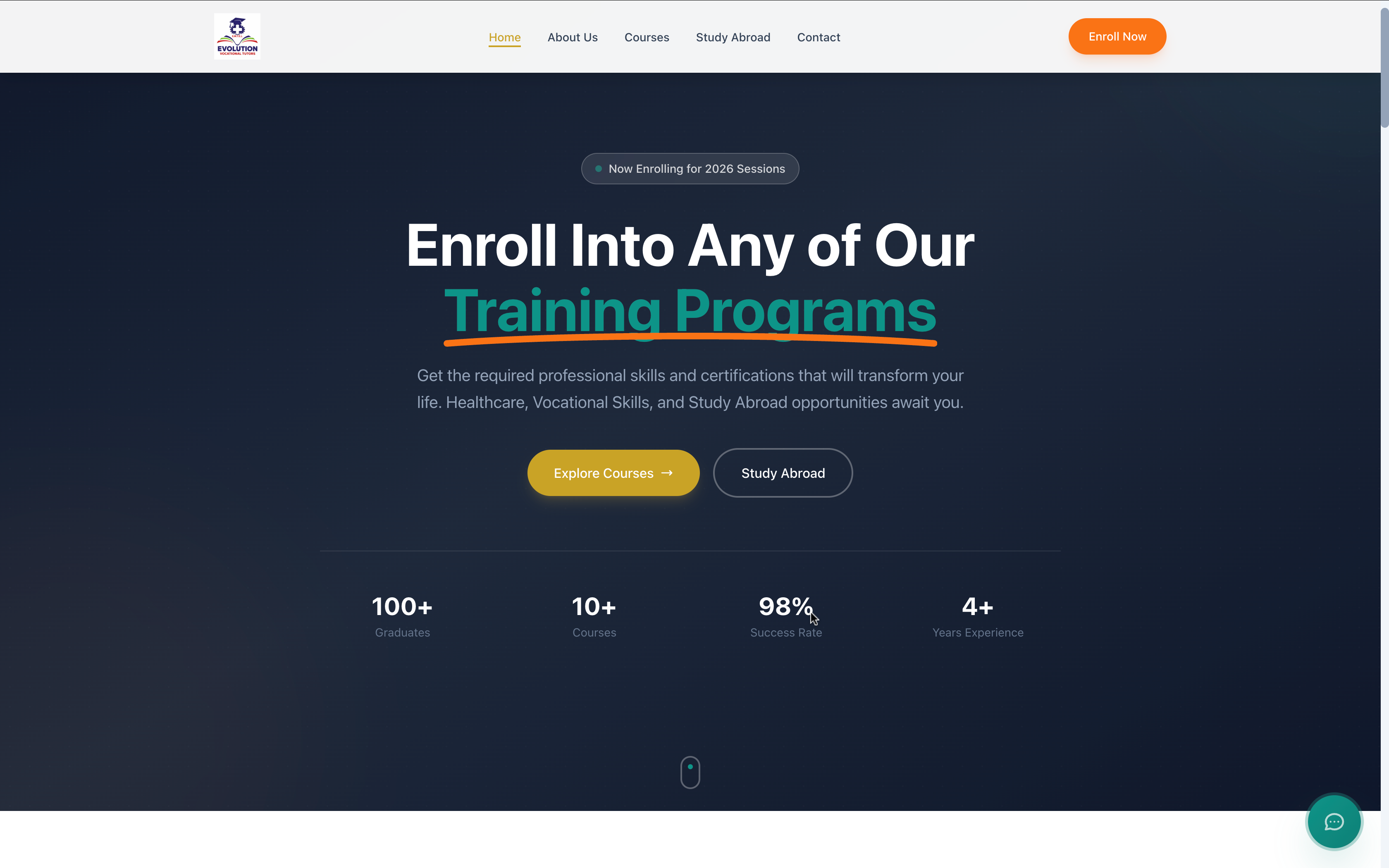 Evolution Vocational Tutors