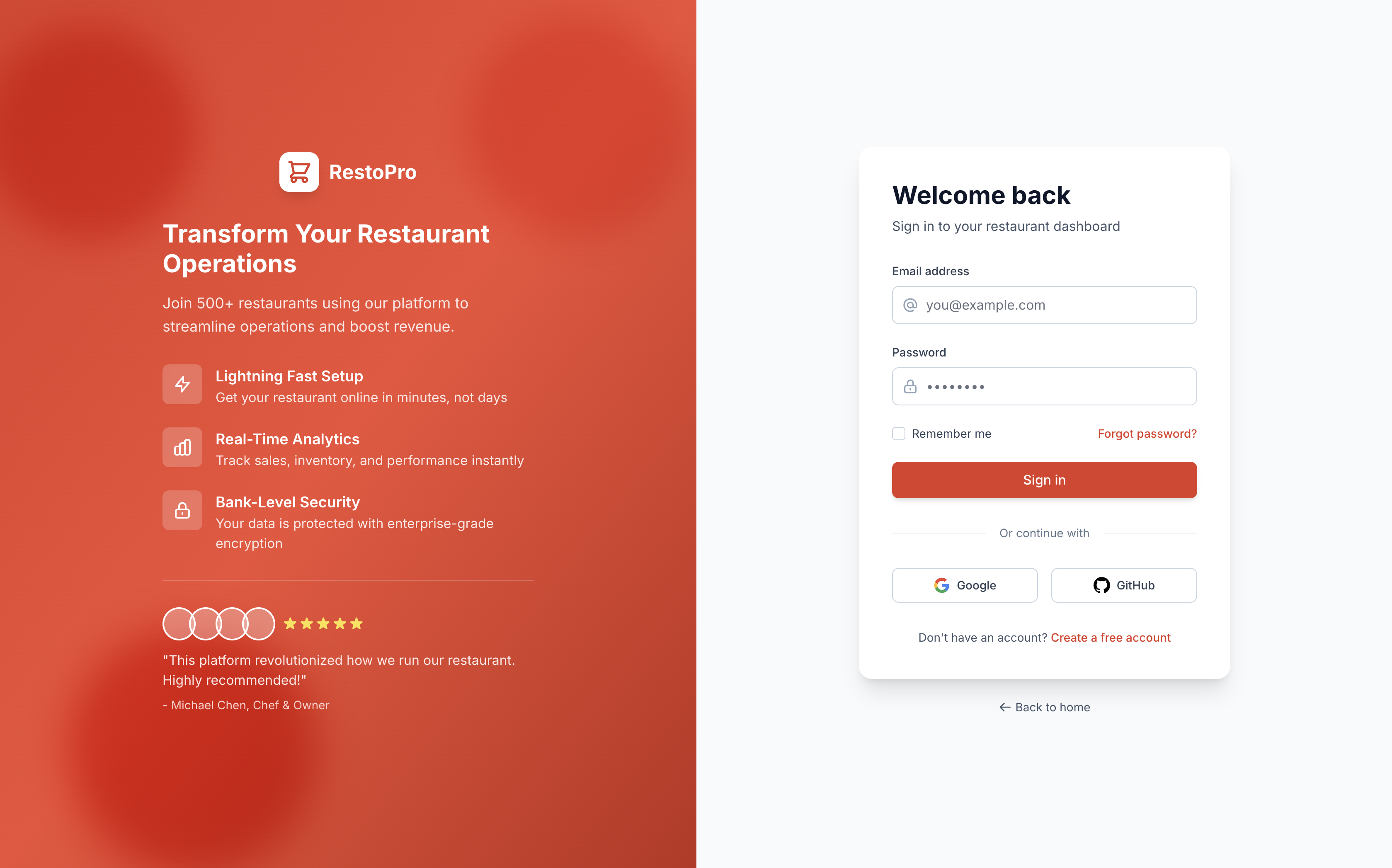 Restopro - Restaurant Management
